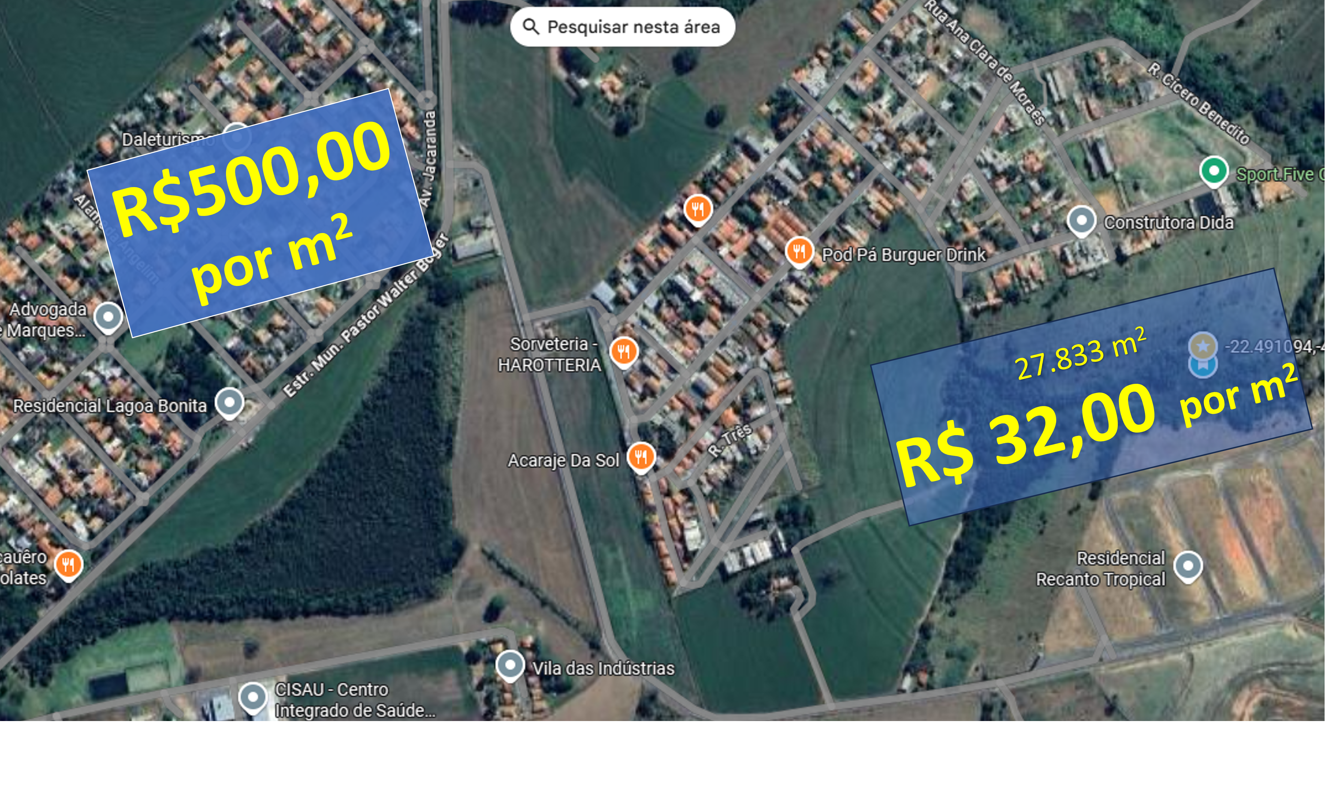 Arredores do Sitio Gazeta