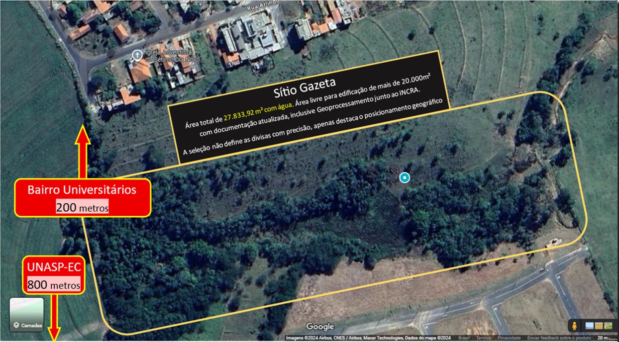 Arredores do Sitio Gazeta